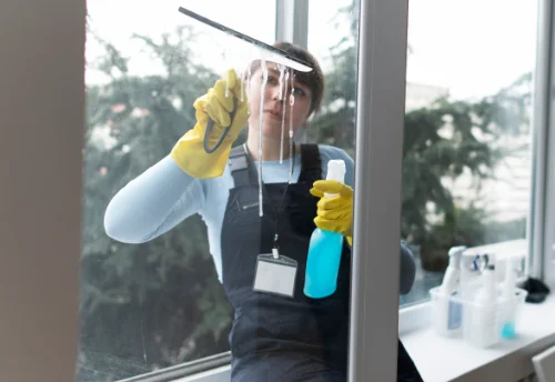 Nettoyage de vitres intérieures et extérieures à Ambacourt